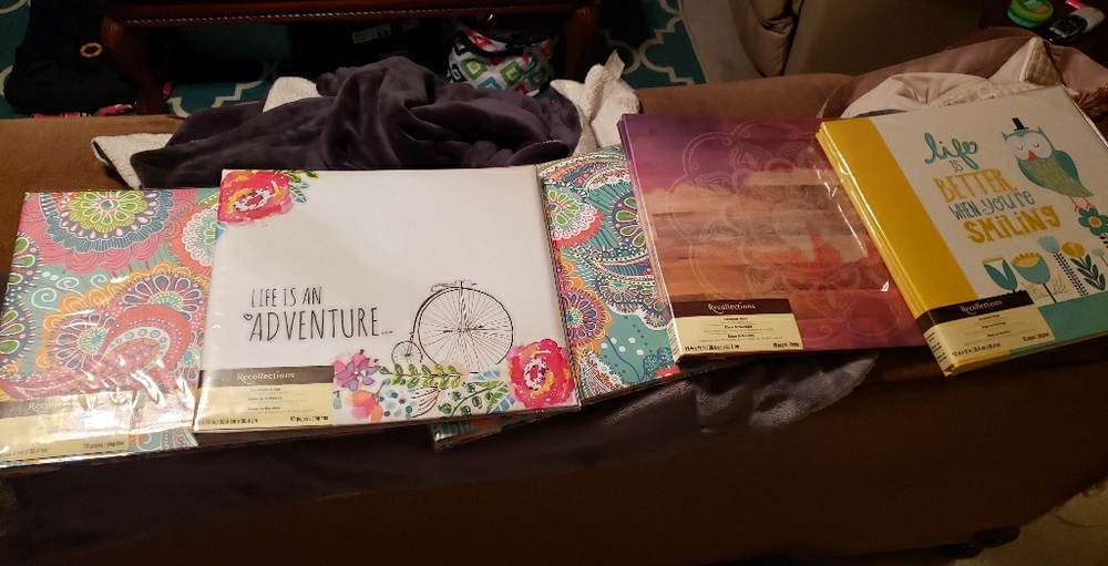 RECOLLECTIONS NWT Set of 4 Scrapbooks Sz 12X12in